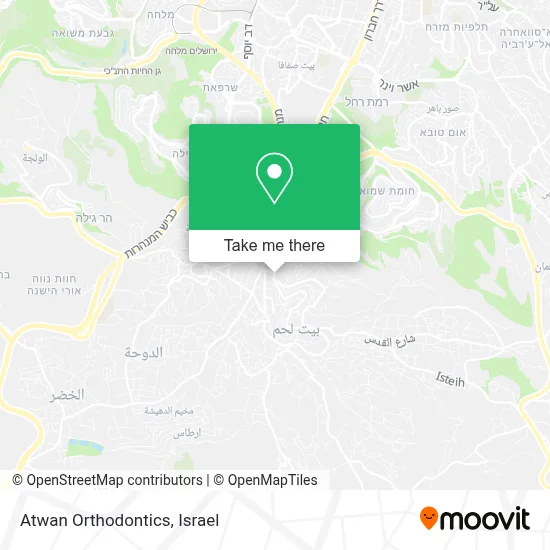 Atwan Orthodontics map