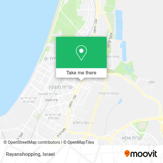 Rayanshopping map