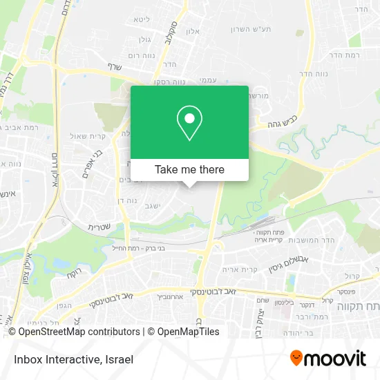 Inbox Interactive map
