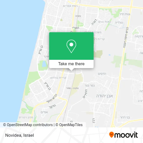 Novidea map