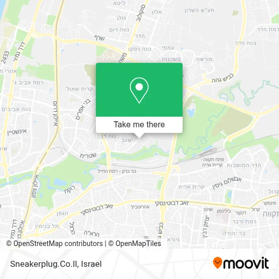 Sneakerplug.Co.Il map
