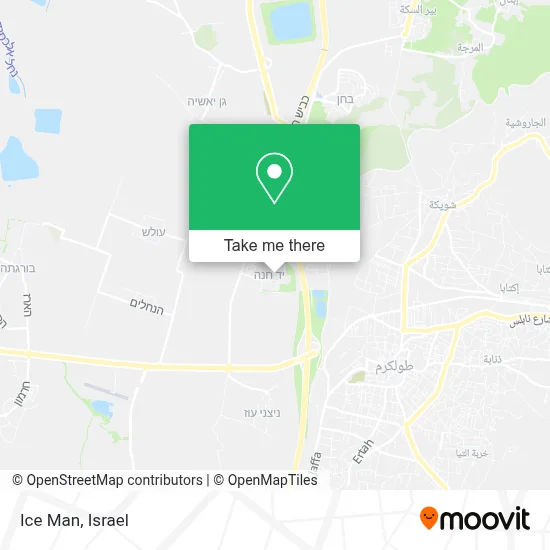 Ice Man map