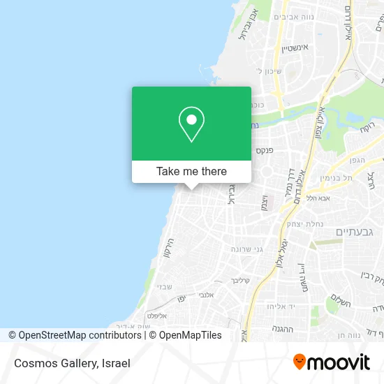 Cosmos Gallery map
