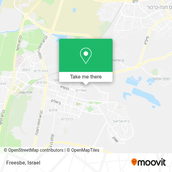 Freesbe map