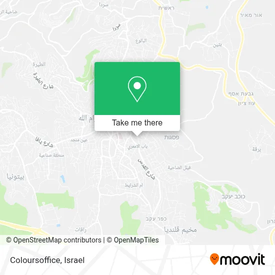 Coloursoffice map