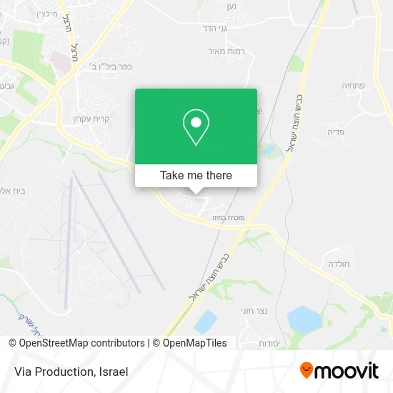 Via Production map