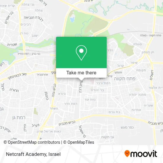 Netcraft Academy map