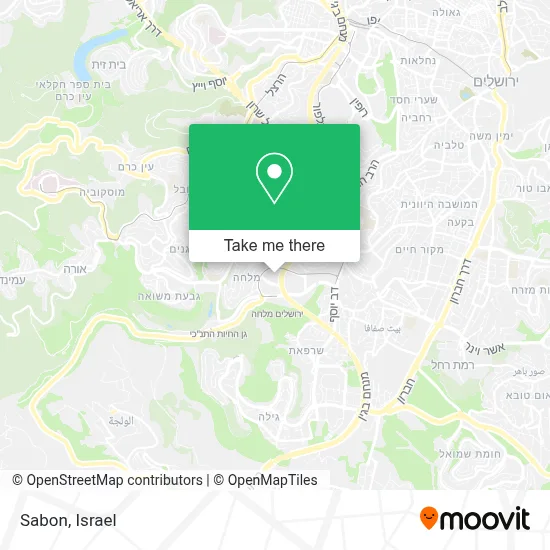 Sabon map