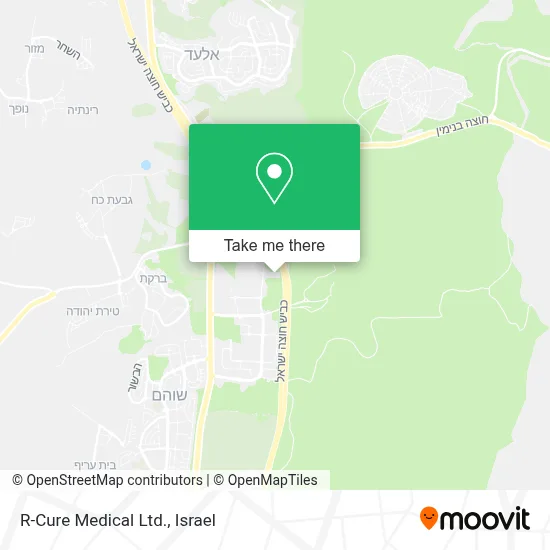 R-Cure Medical Ltd. map