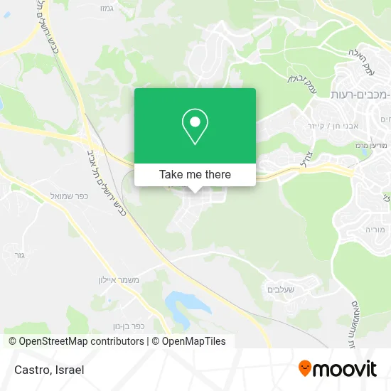 Castro map