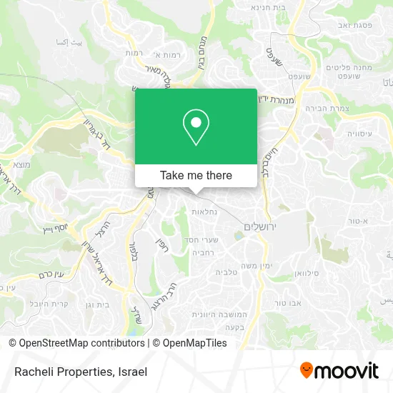 Racheli Properties map