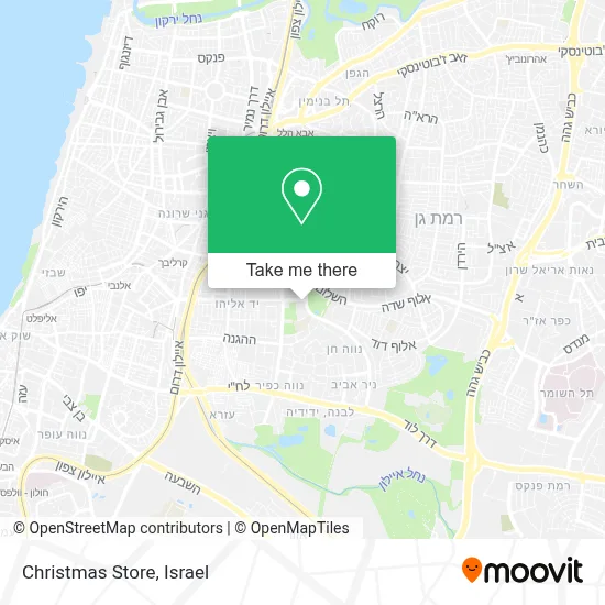 Christmas Store map