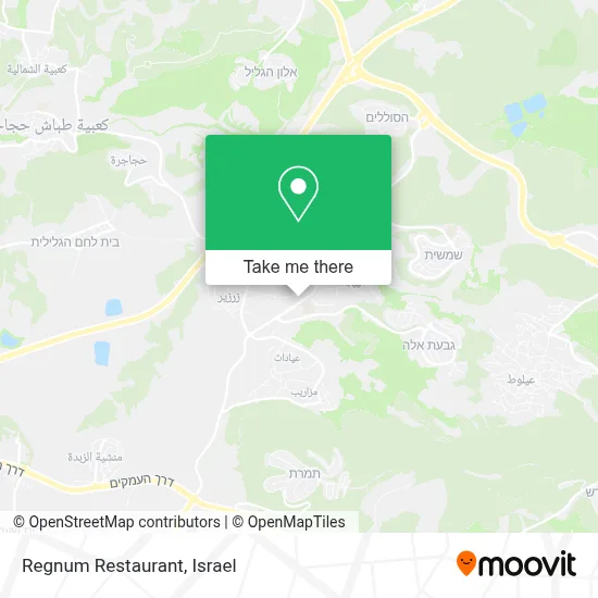 Regnum Restaurant map