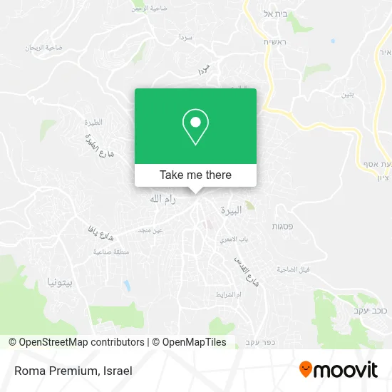 Roma Premium map