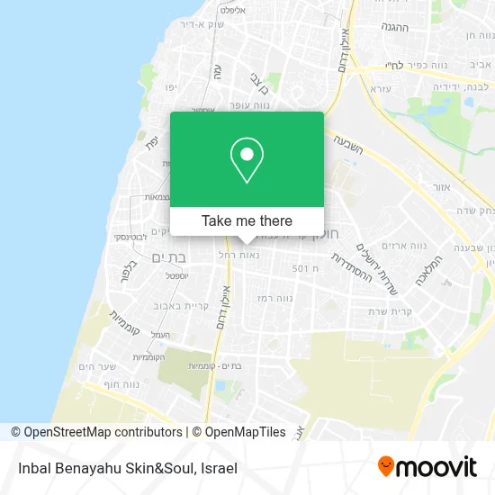 Inbal Benayahu Skin&Soul map