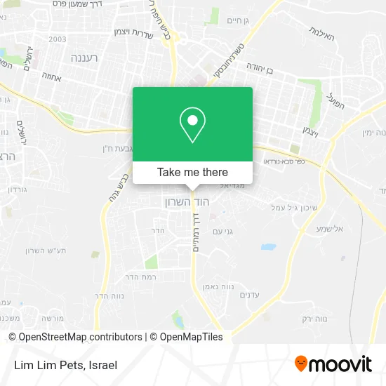 Lim Lim Pets map