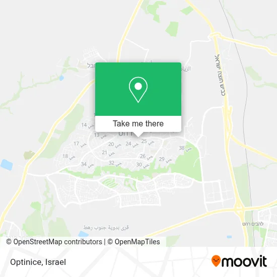 Optinice map