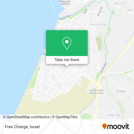 Free Change map