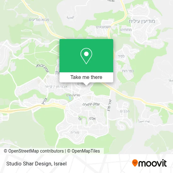 Studio Shar Design map