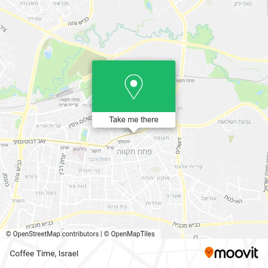 Coffee Time map