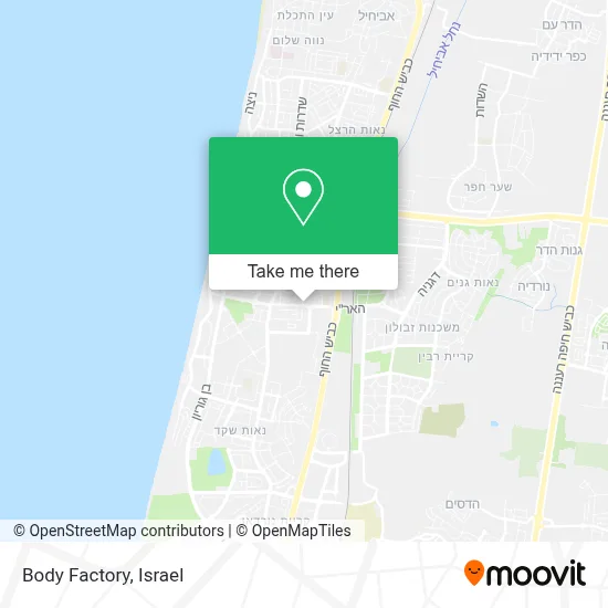 Body Factory map