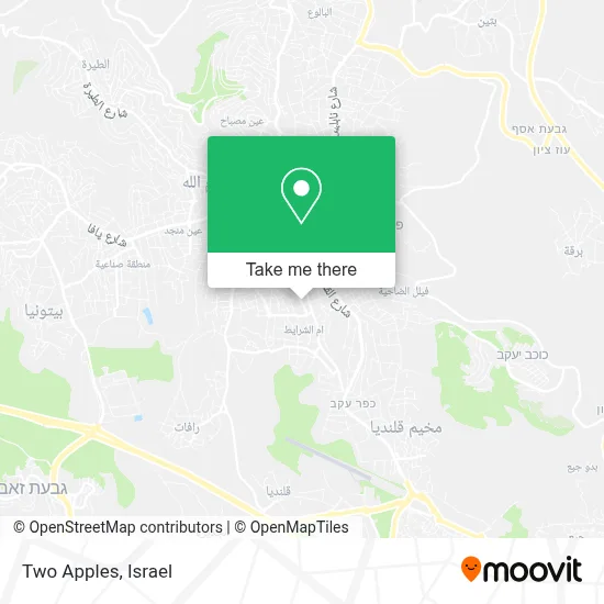 Two Apples map