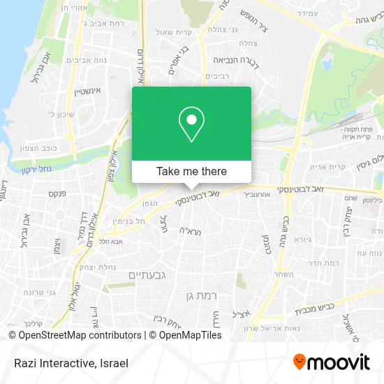 Razi Interactive map