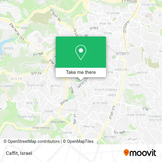 Caffit map