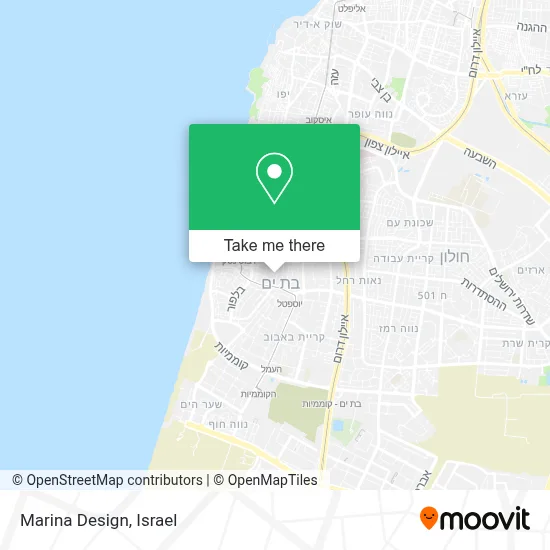 Marina Design map