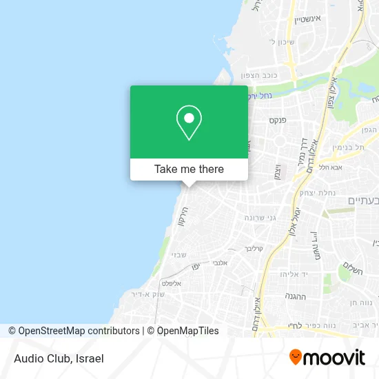 Audio Club map