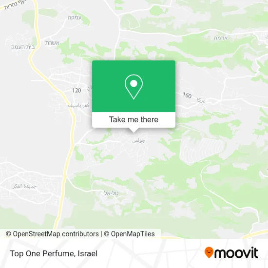 Top One Perfume map