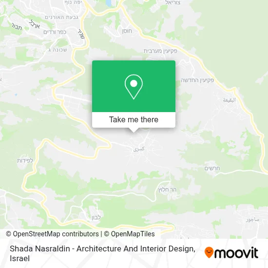Shada Nasraldin - Architecture And Interior Design map