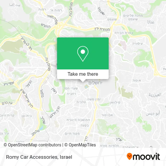 Romy Car Accessories map