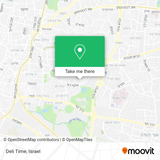 Deli Time map