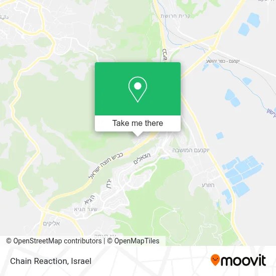 Chain Reaction map