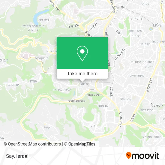 Say map