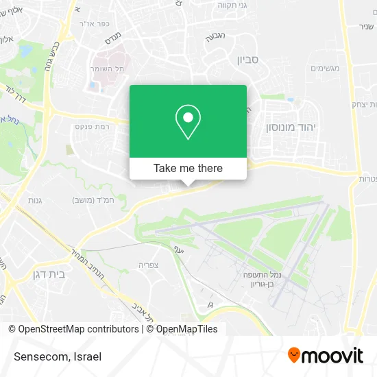 Sensecom map