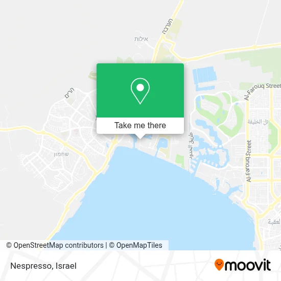 Nespresso map
