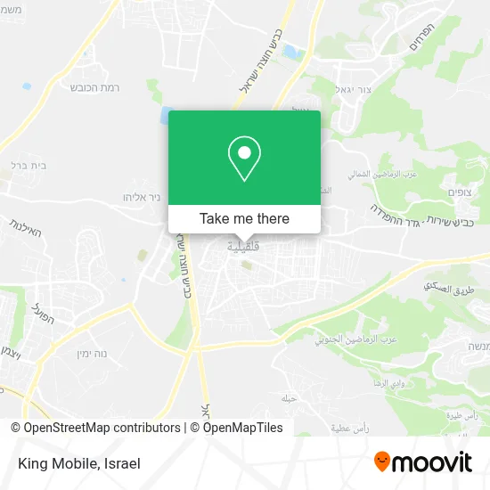 King Mobile map
