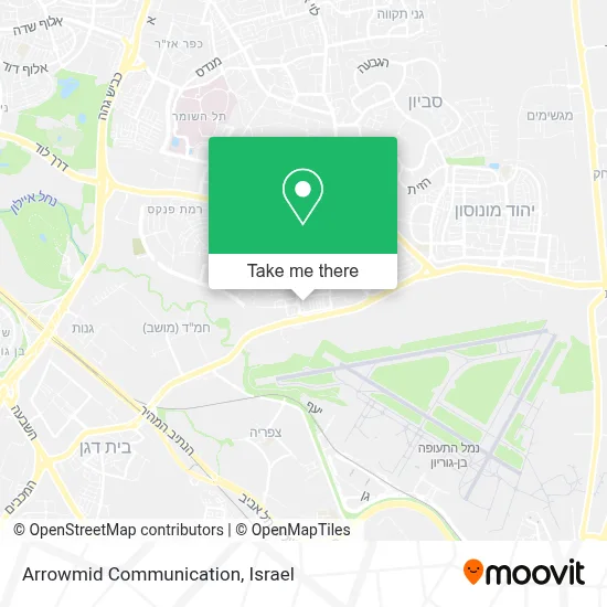 Arrowmid Communication map