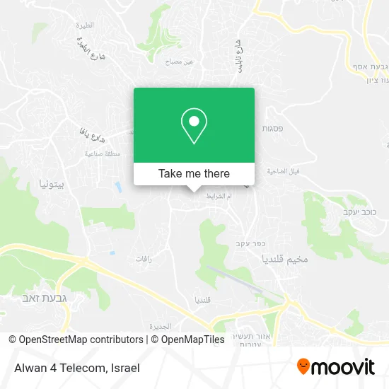Alwan 4 Telecom map