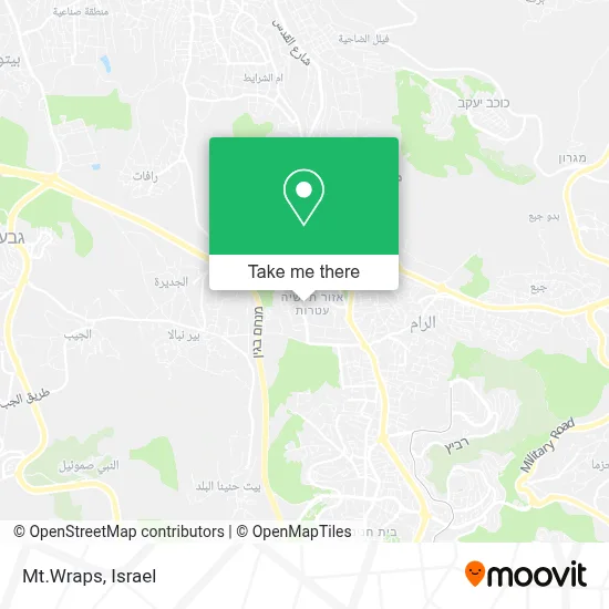 Mt.Wraps map