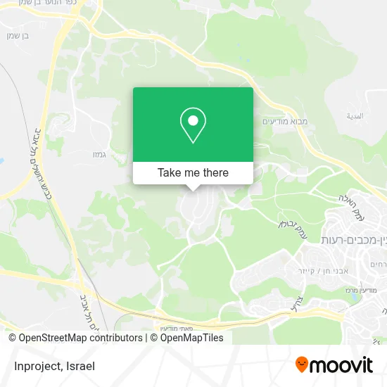Inproject map