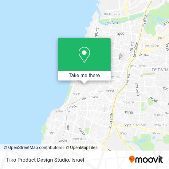 Tiko Product Design Studio map