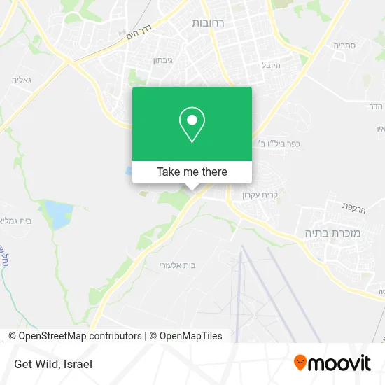 Get Wild map