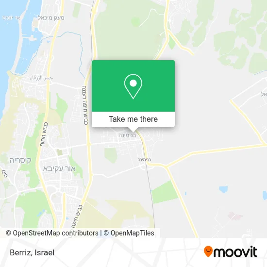 Berriz map
