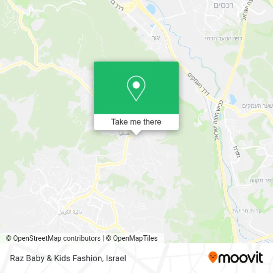 Raz Baby & Kids Fashion map