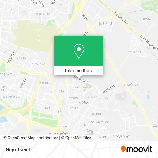 Gojo map
