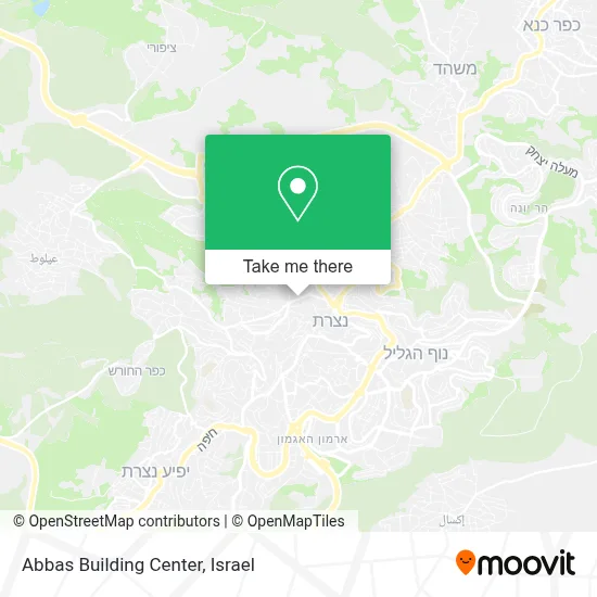 Abbas Building Center map