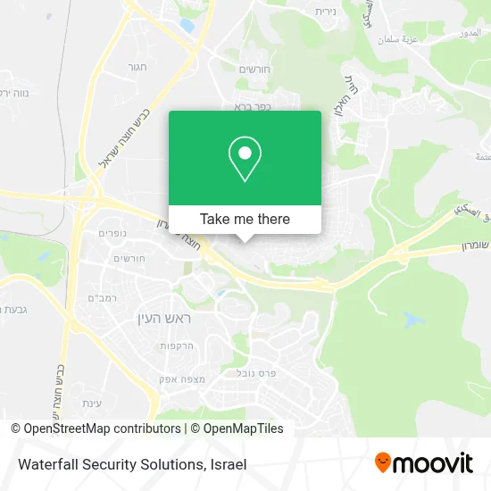 Waterfall Security Solutions map